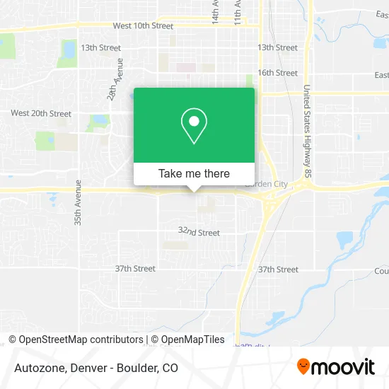 Autozone map