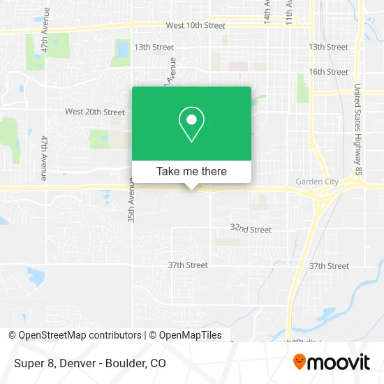 Super 8 map
