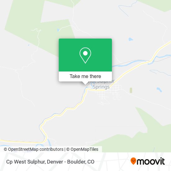 Cp West Sulphur map