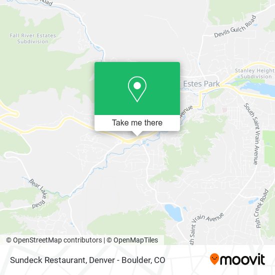 Mapa de Sundeck Restaurant