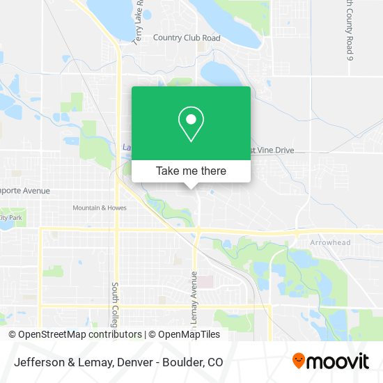 Jefferson & Lemay map