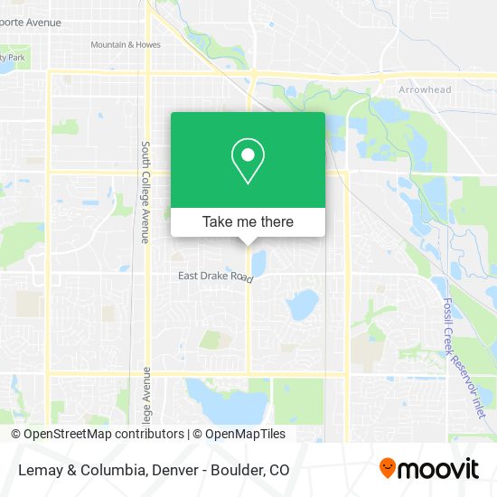 Mapa de Lemay & Columbia