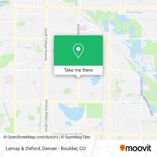 Mapa de Lemay & Oxford