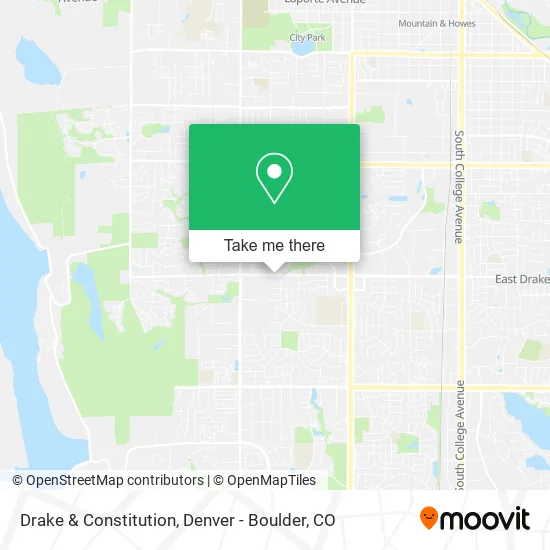 Drake & Constitution map