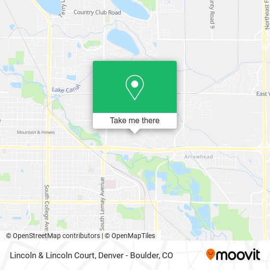 Mapa de Lincoln & Lincoln Court