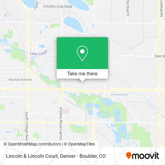 Mapa de Lincoln & Lincoln Court