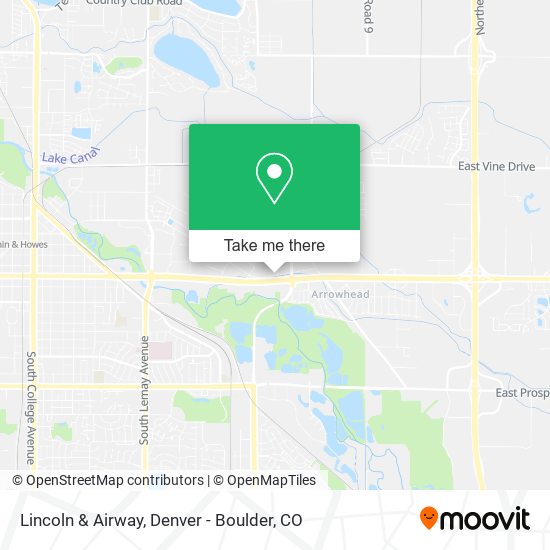 Lincoln & Airway map