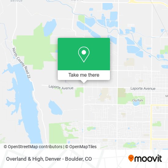 Overland & High map