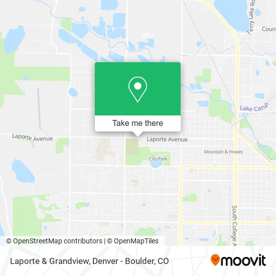 Laporte & Grandview map