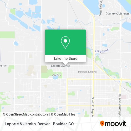 Laporte & Jamith map
