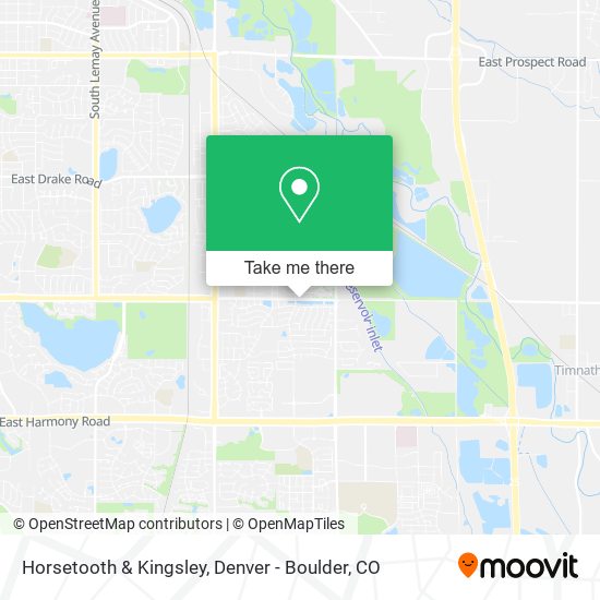 Mapa de Horsetooth & Kingsley