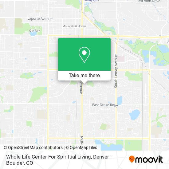 Mapa de Whole Life Center For Spiritual Living