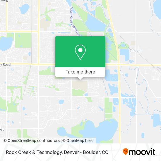 Mapa de Rock Creek & Technology