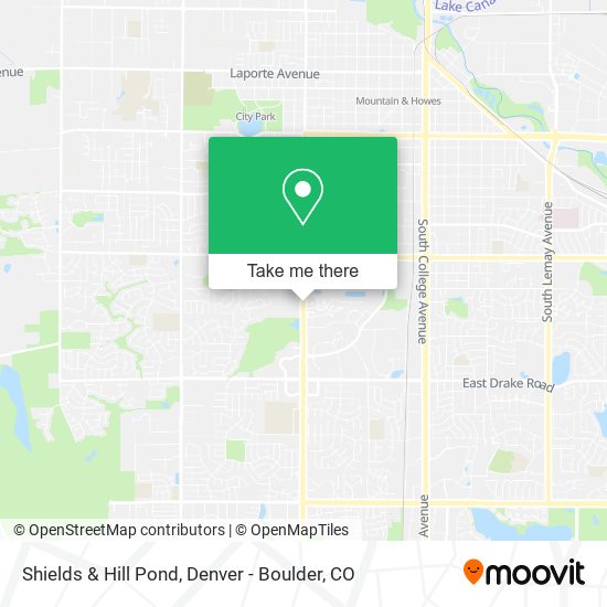 Shields & Hill Pond map