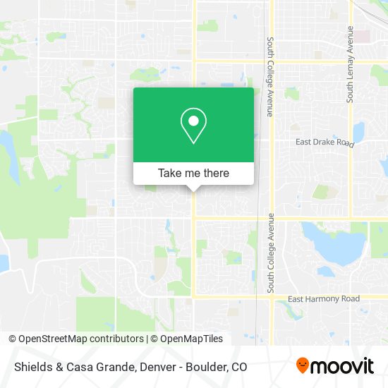 Shields & Casa Grande map