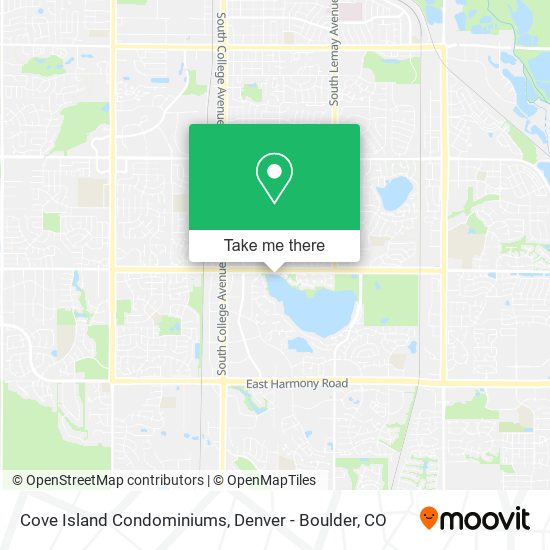 Cove Island Condominiums map