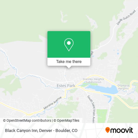 Black Canyon Inn map