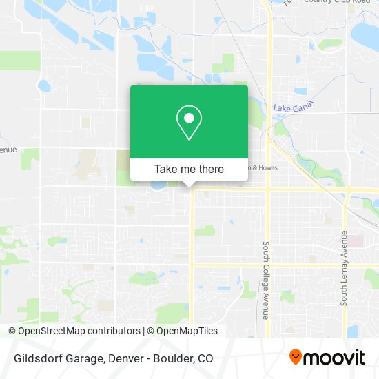 Gildsdorf Garage map