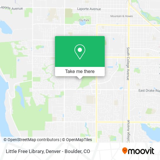 Little Free Library map