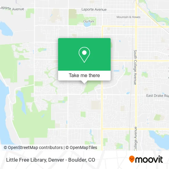 Little Free Library map