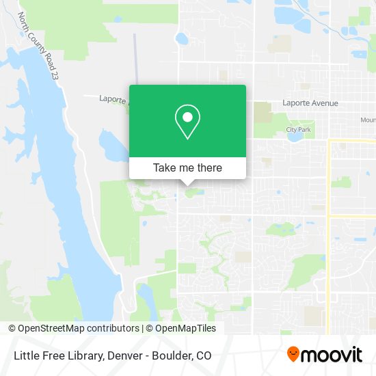 Mapa de Little Free Library