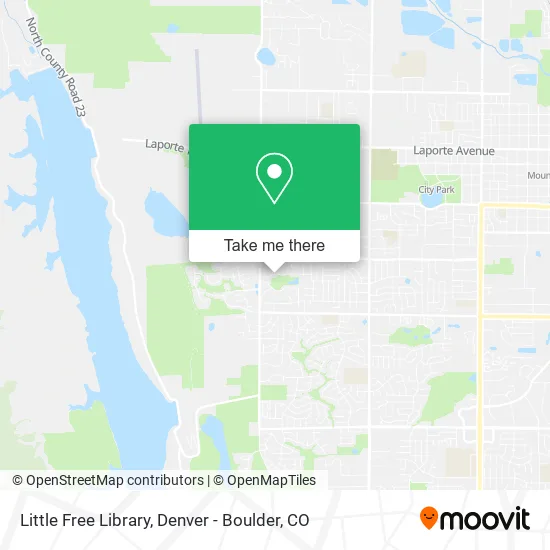 Little Free Library map
