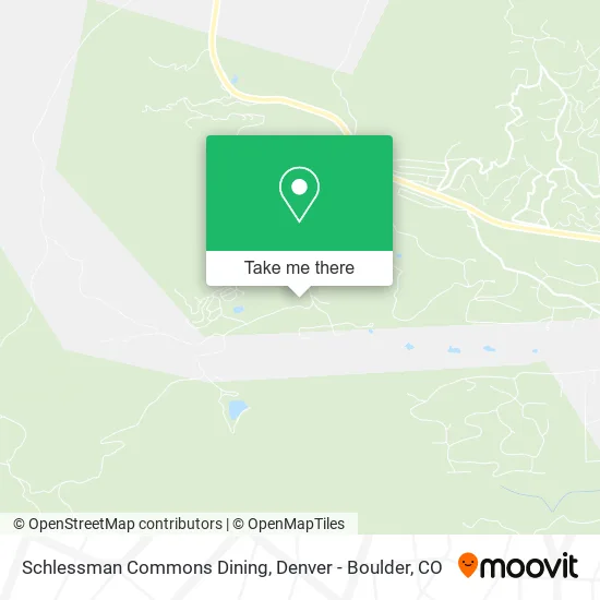 Schlessman Commons Dining map