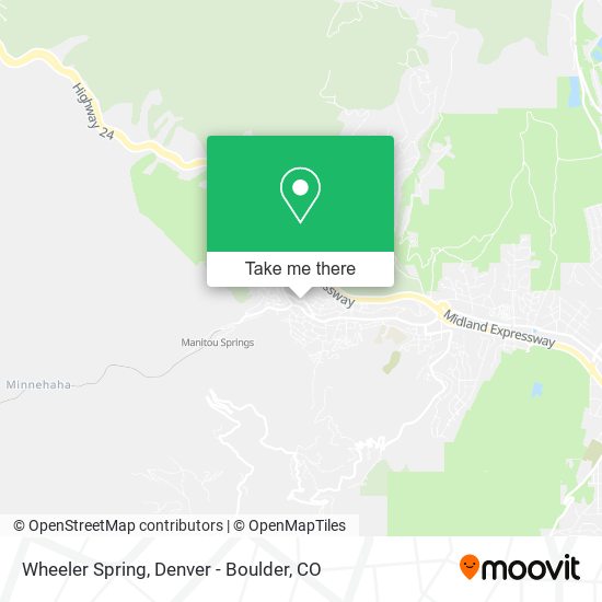 Wheeler Spring map