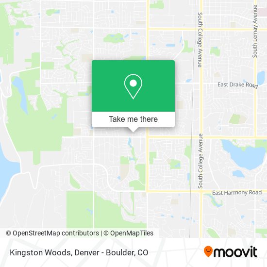 Kingston Woods map