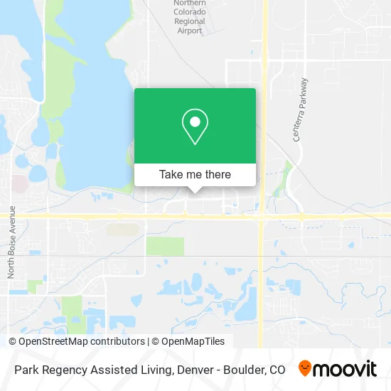 Park Regency Assisted  Living map