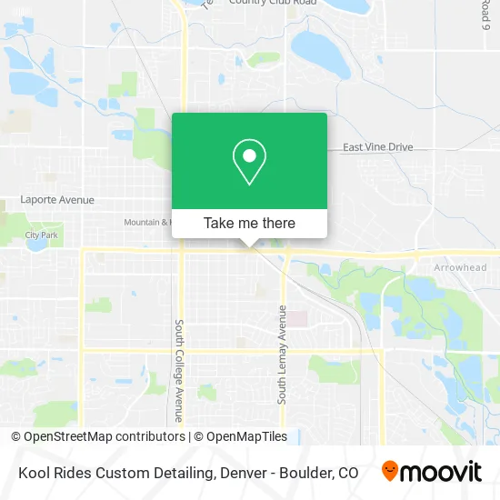 Kool Rides Custom Detailing map