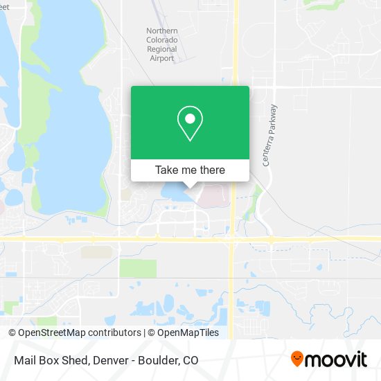 Mapa de Mail Box Shed