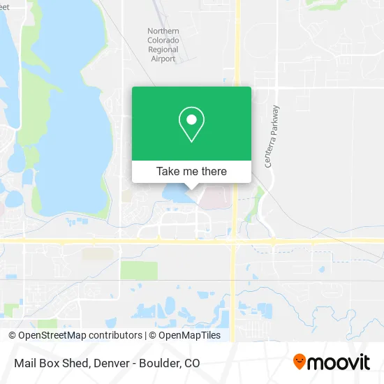 Mail Box Shed map