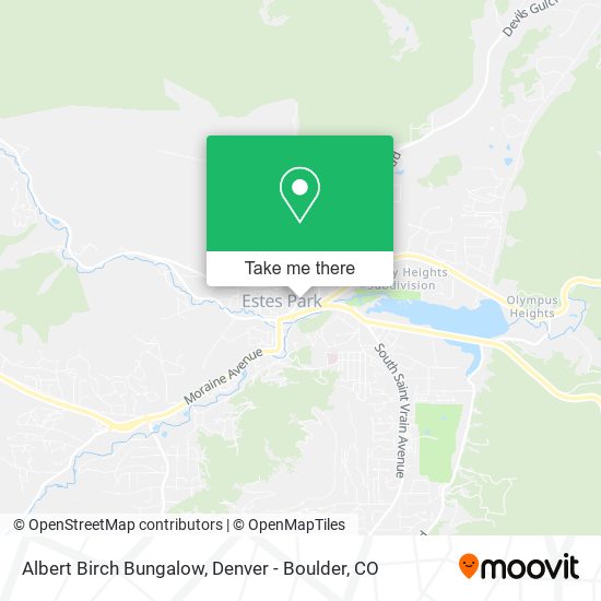 Albert Birch Bungalow map