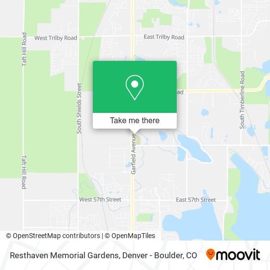 Resthaven Memorial Gardens map