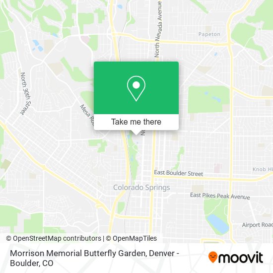 Mapa de Morrison Memorial Butterfly Garden