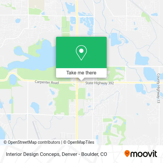 Interior Design Conceps map