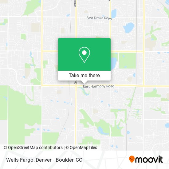 Mapa de Wells Fargo