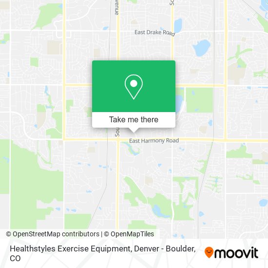 Healthstyles Exercise Equipment map