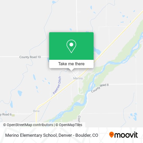 Merino Elementary School map