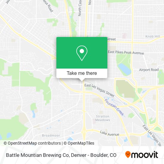 Battle Mountian Brewing Co map