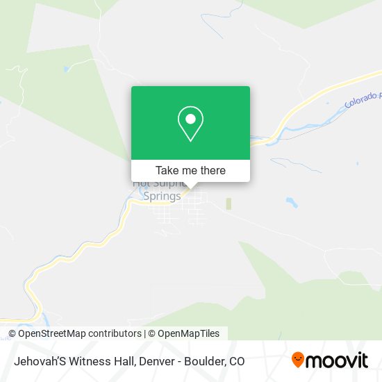 Mapa de Jehovah’S Witness Hall