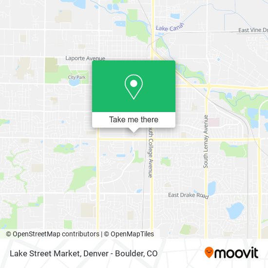 Lake Street Market map