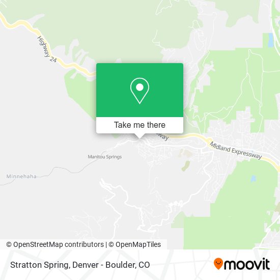 Stratton Spring map
