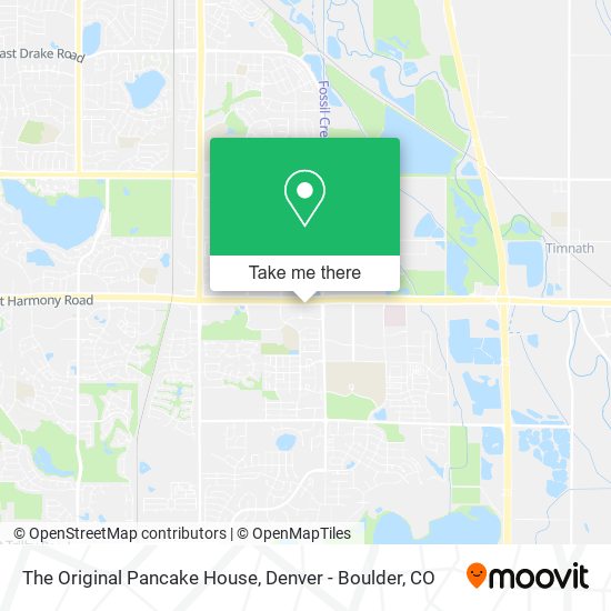 Mapa de The Original Pancake House