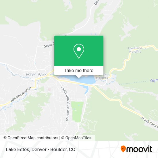 Mapa de Lake Estes