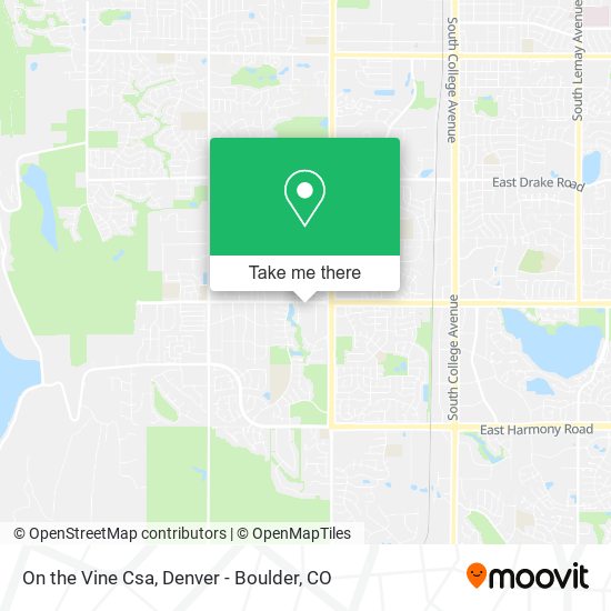 On the Vine Csa map