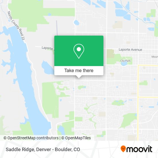 Mapa de Saddle Ridge