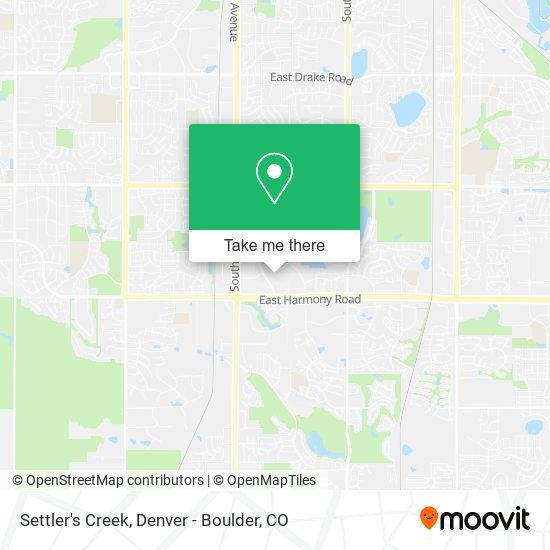 Settler's Creek map