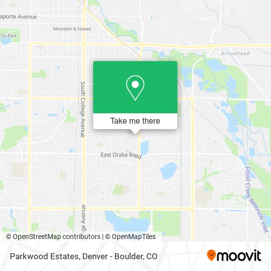 Mapa de Parkwood Estates